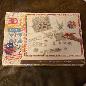 3D Coloring Puzzle for Kids - Multicolor
